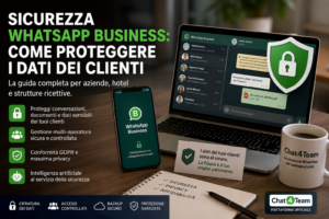 I dati dei tuoi clienti sono davvero al sicuro su WhatsApp?